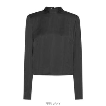 25FW 로테이트 여성 셔츠 114331100BLACK TP578500711