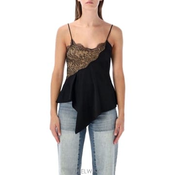 26FW 스텔라 매카트니 레이스 TRIMMED CAMI 탑 6T03183FU3021000 TP58189871