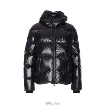 Moose Knuckles 25FW ������Ŭ Kins paffer ���� lucido cappcuccio pelo nero M35MJ1425FW ������Ŭ Kins paffer ���� lucido cappcuccio pelo 