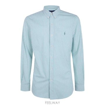 26SS 폴로 랄프 로렌 롱 슬리브 Sport 스트라이프 셔츠 710929344501 TP581997911