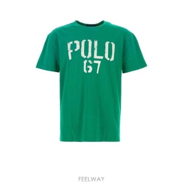 Ralph Lauren 26SS ���� ���� �η� Grass �׸� ��ư t ���� 710B14574003 TP57911287026SS ���� ���� �η� Grass �׸� ��ư t ���� 710B1457400
