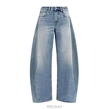 26FW R13 Janine Wilted 블루 진 R13WD237D465AWILTED TP581961480