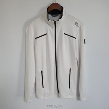 762 네파 화이트 남성 집업 자켓 트레이닝 저지