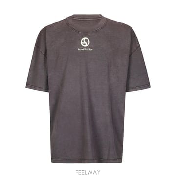 Faded 블랙 로고 T 셔츠 CL0360BM0 TP581899086