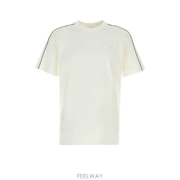 버버리 체크 파이핑 크루넥 티셔츠 8127590 B7078 TP979778993