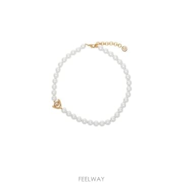 카사블랑카 연꽃 진주 목걸이 APF26JW412 01 TP979790918