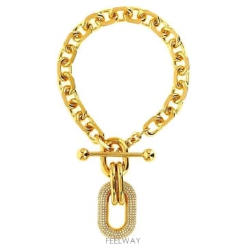 Paco Rabanne 크리스탈 펜던트 체인 목걸이 26HBB0578MET224 M711 TP97979077