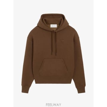 26 FW 아미 아미 드 쾨흐 엠보스드 코튼 후드티 H26USW756749 TP457871034
