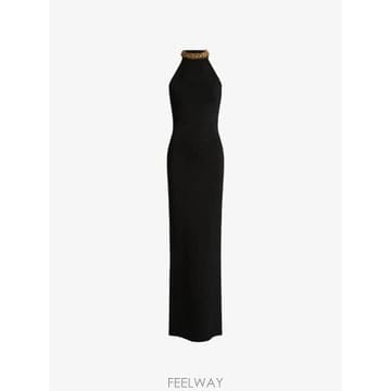 26 FW 발망 밀라노 자수 롱 저지 드레스 DR0000000092 TP458872396