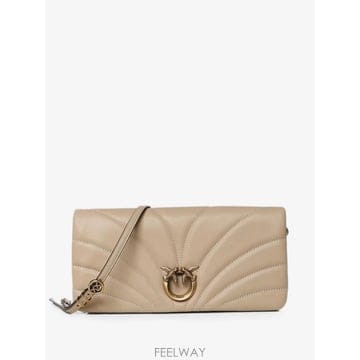 26 FW PINKO 러브 버드 퀼팅 클러치 107035A0F2 TP457626404