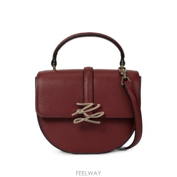 26 FW 칼라거펠트 K 오토그래프 드롭 탑 핸들 크로스 백 B4W300392PW TP457618000