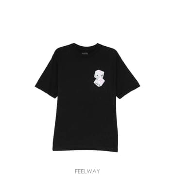 26 FW 안티소셜소셜클럽 다이스 프린트 코튼 티셔츠 DICETEE TP458851243
