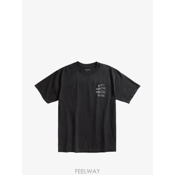 26 FW 안티소셜소셜클럽 라인스톤 로고 티셔츠 RHINESTONETEE TP458525369