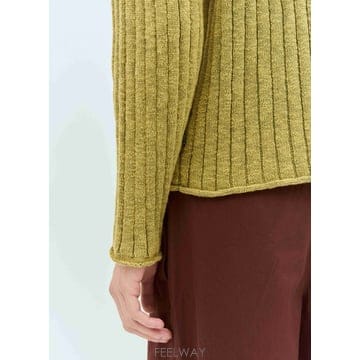 25 S/S 스투시 리브드 크루넥 스웨터 117252 0401 B0111468807