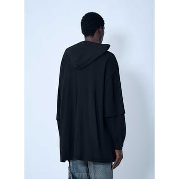 25 F/W 릭오웬스 다크쉐도우 TOMMY 허슬러 후드 티셔츠 DU0 B0111804788