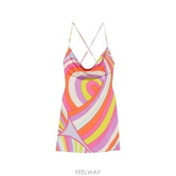 26 FW PUCCI 이리드 프린트 미니 드레스 6HJG356H757 TP455346659