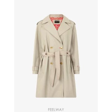 26 FW 로베르토 카발리 더블 브레스티드 트렌치코트 SOT50BFA006 TP459408741