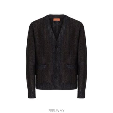 26 FW 미쏘니 그릭 키 모티프 울 비스코스 혼방 가디건 US26WM0GBK01JN TP454961560