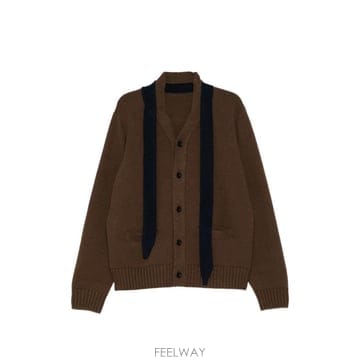 26 FW 사카이 울 니트 가디건 2604068M TP457011627