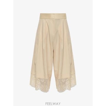 26 FW 짐머만 발리앙 레이스 트리밍 플리츠 팬츠 9544PF2610 TP459473948