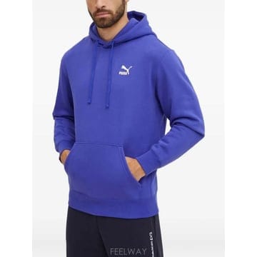 Puma 26 FW ǻ�� Classics logo print drawstring hoodie 53559627 TP4526 FW ǻ�� Classics logo print drawstring hoodie 53559