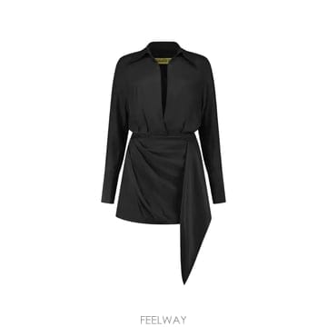 26 FW 게이지81 그라비아 긴소매 실크 미니 드레스 32325 TP457752013
