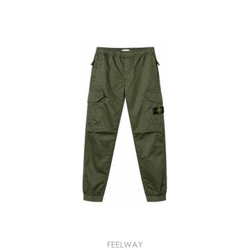 키즈 여성 와펜 카고 조거팬츠 카키 741630412 V0059