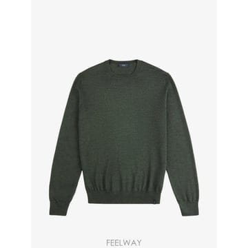 26 FW 페이 크루 넥 골지 트리밍 스웨터 NMMC1532420CQT TP456762991
