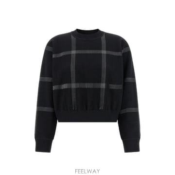 26 FW 플리츠 플리즈 이세이 미야케 크로싱 니트 체크 스웨터 PP66KK821 TP457900249