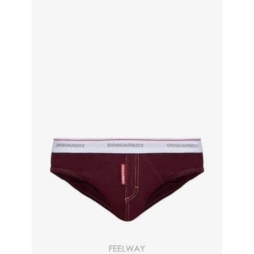 26 FW 디스퀘어드2 로고 코튼 브리프 D9L8063500 TP457742500