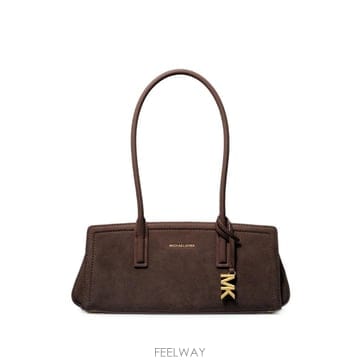 26 FW 마이클코어스 로고 장식 스웨이드 토트 백 30T6A9IT0S TP458988007