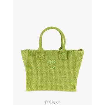 26 FW PINKO 러브 버드 다이아몬드 우븐 토트 백 106832A39Y TP456966442