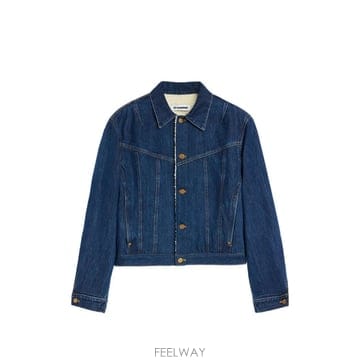 26 FW 질샌더 플리스 라이닝 데님 재킷 J22SW0106J45324 TP457781496