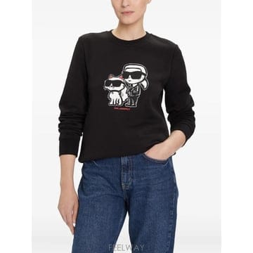 26 FW 칼라거펠트 아이코닉 슈페트 스웨트셔츠 A4W20045999 TP454808489