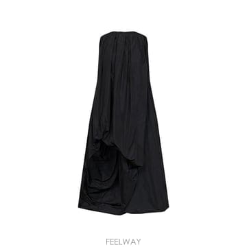 26 FW 질샌더 개더 디테일 스트랩리스 비대칭 드레스 J03CT0685J70005 TP457885666