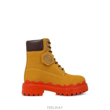 Philipp Plein 26 FW �ʸ��÷��� nabuk lace up boots immersed FAFSMSE0341PLE010N26 FW �ʸ��÷��� nabuk lace up boots immersed FAFSMSE0