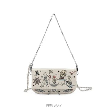 Zadig&Voltaire 26 FW ���غ��׸� �� �̴� Ÿ�� Ŭ��ġ LWBA04387 TP45777124926 FW ���غ��׸� �� �̴� Ÿ�� Ŭ��ġ LWBA04387 TP457