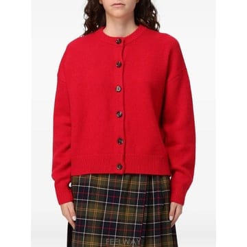 26 FW 바버 Woodhouse wool blend cardigan LKN1847RE84 TP4596785