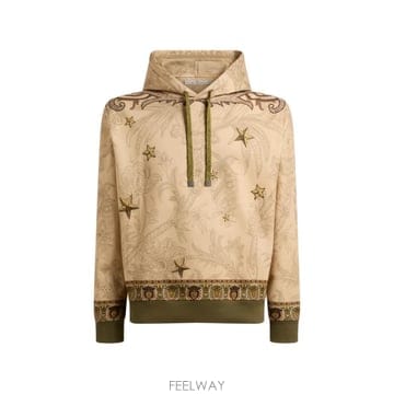 26 FW 에트로 페가소 프린트 코튼 혼방 후드 스웨트셔츠 MRMB0008AK14A TP455480588