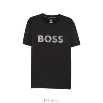 26 FW 보스 로고 프린트 티셔츠 50564512 TP458386654