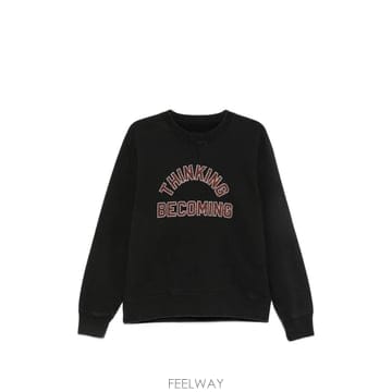 26 FW 사카이 슬로건 프린트 스웨트셔츠 2601179S TP456619587