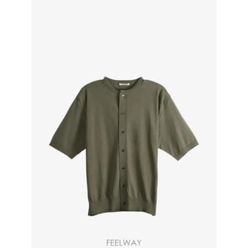 26 FW 오라리 기자 반소매 가디건 A26SC01KA TP454498182