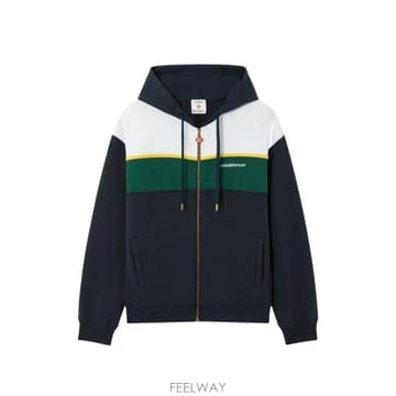 26 FW 카사블랑카 컬러 블록 후드 집업 MPF26JTP545 TP459654855