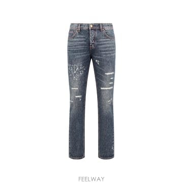 26 FW 필립플레인 Super Straight Cut distressed jeans P18CMDT0933P