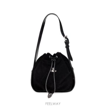 26 FW 비비안웨스트우드 스테이시 레더 트리밍 버킷 백 4C020005WL00AW TP459265925