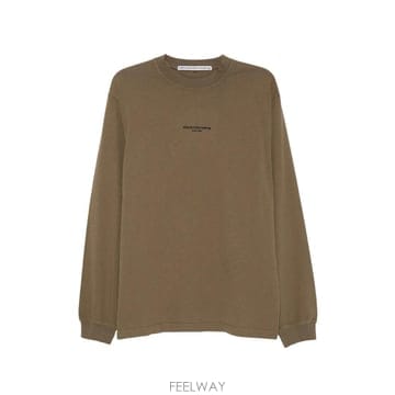26 FW 알렉산더왕 로고 자수 긴소매 티셔츠 UCC3261908 TP459694852