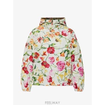Kenzo 26 FW ���� Wildflower floral print hooded jacket FG62OU1529NA26 FW ���� Wildflower floral print hooded jacket FG62O