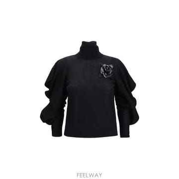 26FW 블루마린 스웨터 RF6179MA313 22222 BLACK