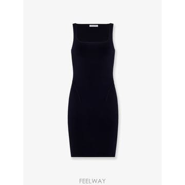 알라이아 실크 & 비스코스 블렌드 드레스 AA9R3270K295D9 B0652400709