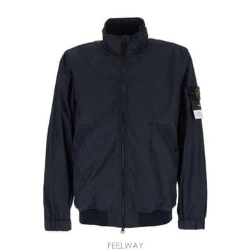 (해외배송) 스톤아일랜드 Stone Island 로고 패치 집업 재킷 L1S154100111S0A23